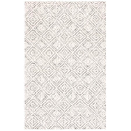 Safavieh 3 x 5 ft. Marbella Hand Loomed Rectangle Area Rug Ivory & Black MRB176A-3
